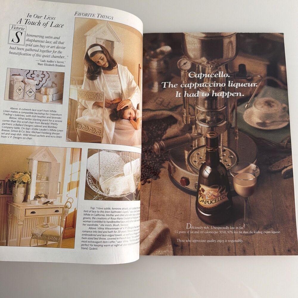 Vintage Victoria Magazine May 1996 Vol. 10 No. 5 Mothers Day - Picture 3 of 3